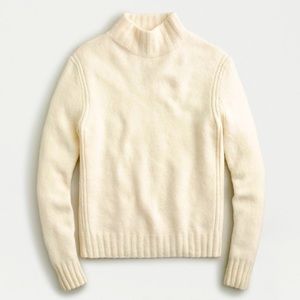 J Crew Mockneck Cashmere Sweater-NWT!